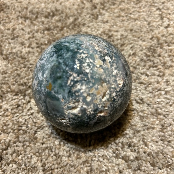 Tree Agate Sphere - Picture 6 of 6